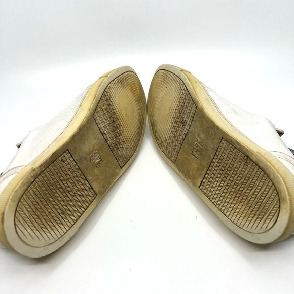 FRYE Ivy Low Lace White Leather Sneaker Women's 6 US - Picture 8 of 9